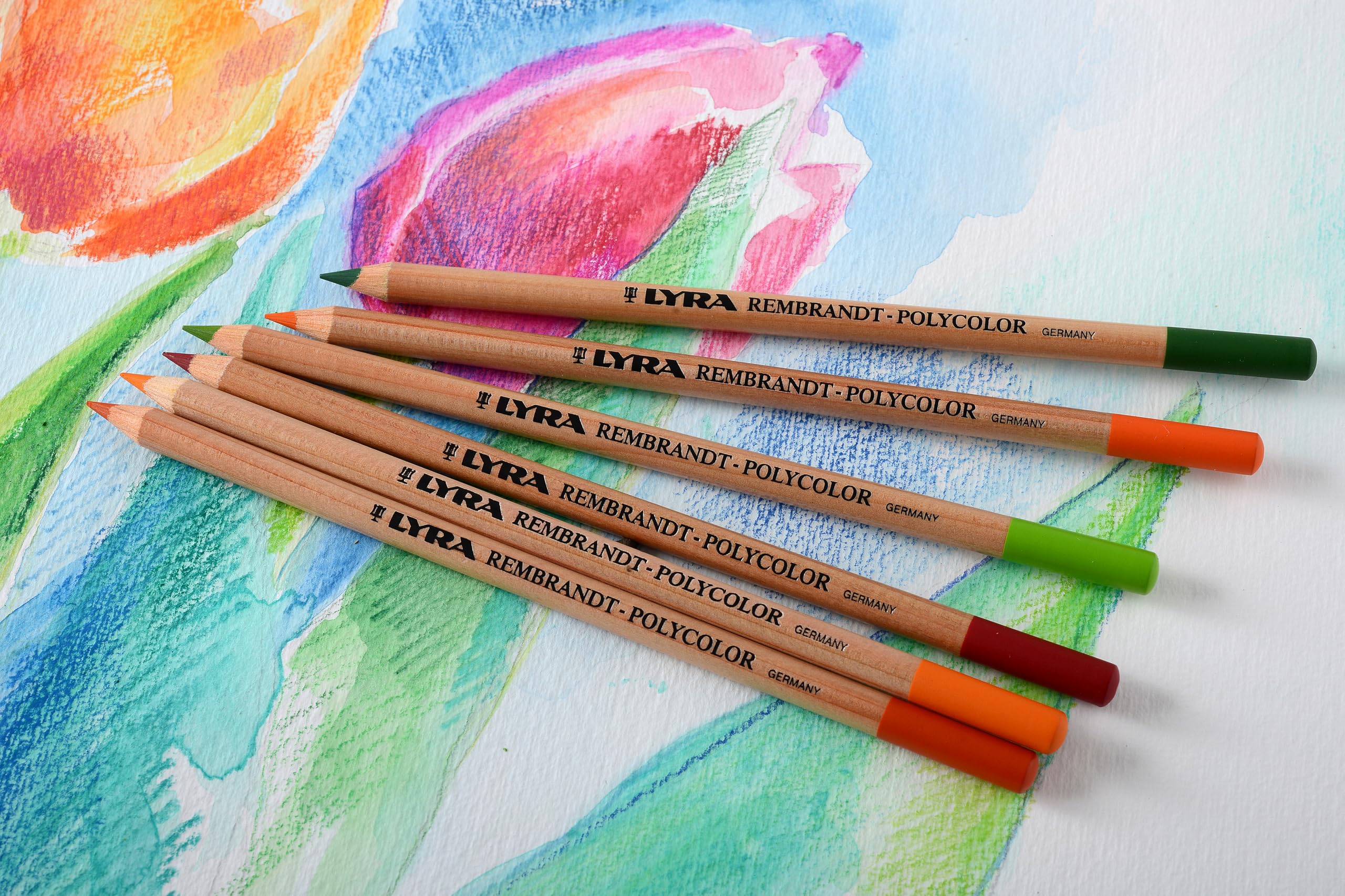 Amazon.com: Lyra Rembrandt Polycolor Art Pencils, Set of 12